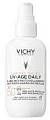 Невесомый солнцезащитный флюид для лица UV-Age Daily SPF 50+, VICHY Capital ideal soleil