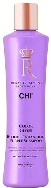 CHI Royal Treatment Шампунь Королевский уход Color Gloss Blond Enhancing Purple