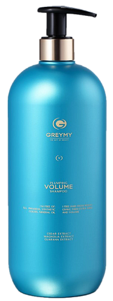 GreyMe Уплотняющий шампунь для объема Plumping Volume Shampoo 1000мл GreyMe Уплотняющий шампунь для объема Plumping Volume Shampoo 1000мл