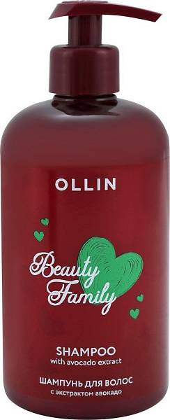 Ollin Beauty Family Шампунь для волос с экстрактом авокадо