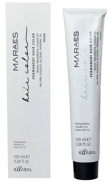 KAARAL Перманентный краситель с низким содержанием аммиака Maraes Hair Color KAARAL Перманентный краситель с низким содержанием аммиака Maraes Hair Color