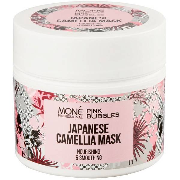 MONE Pink Bubbles Маска питательная с маслом японской камелии 1000мл Japanese Camellia Mask