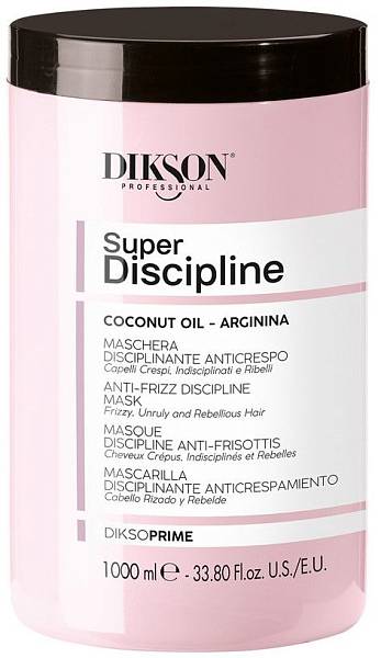 Dikson Diksoprime Super Discipline Маска для пушистых волос SUPER ANTI-FRIZ 1000мл