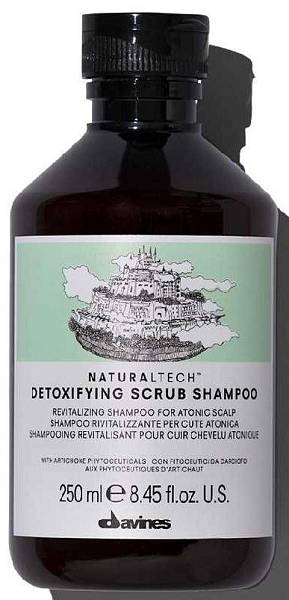 Davines Natural Tech Detoxifying Детоксирующий шампунь-скраб 100мл Davines Natural Tech Detoxifying Детоксирующий шампунь-скраб 100мл
