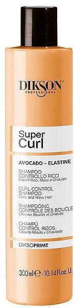 Dikson Diksoprime Super Curl Шампунь для кудрявых и вьющихся волос Control 300мл