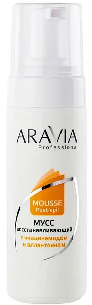 Aravia Professional Восстанавливающий мусс с ниацинамидом и аллантоином