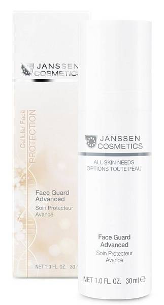 Легкая солнцезащитная основа Face Guard SPF-30 с UVA- UVB- и IR-защитой Janssen