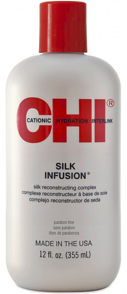 CHI Infra Гель восстанавливающий Шёлковая Инфузия Silk Infusion 355мл CHI Infra Гель восстанавливающий Шёлковая Инфузия Silk Infusion 355мл