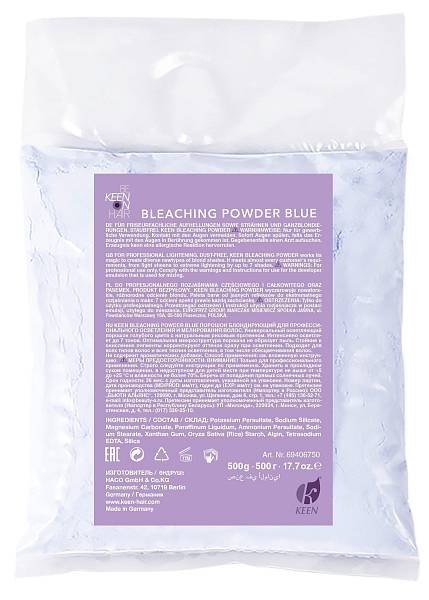 KEEN Блондирующий порошок голубой Bleaching Powder пакет