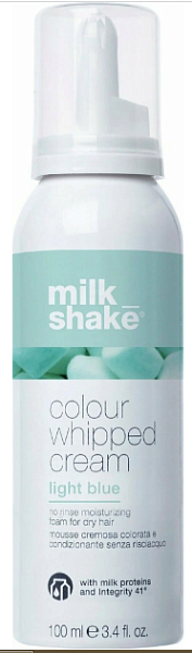 Milk Shake Color Whipped Кондиционирующая пена-сливки с оттеночным пигментом Light Blue Milk Shake Color Whipped Кондиционирующая пена-сливки с оттеночным пигментом Light Blue