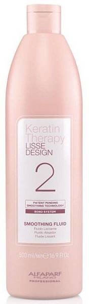 ALFAPARF LISSE DESIGN Keratin Therapy Кератиновый разглаживающий флюид для волос ALFAPARF LISSE DESIGN Keratin Therapy Кератиновый разглаживающий флюид для волос