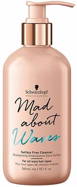 Schwarzkopf Mad About Waves Бессульфатный очищающий крем для волнистых волос
