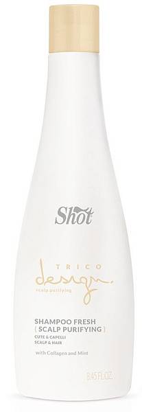 SHOT Trico Design Шампунь FRESH ICE для кожи головы и волос 250мл SHOT Trico Design Шампунь FRESH ICE для кожи головы и волос 250мл