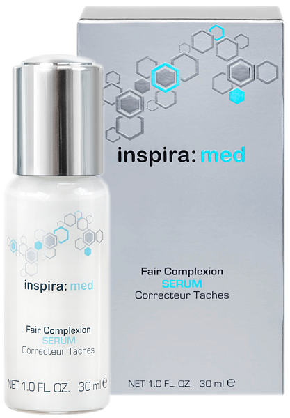 Inspira Med Увлажняющая сыворотка для выравнивания цвета кожи Fair Complexion Serum