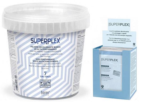 Barex SuperPlex Обесцвечивающий порошок белый