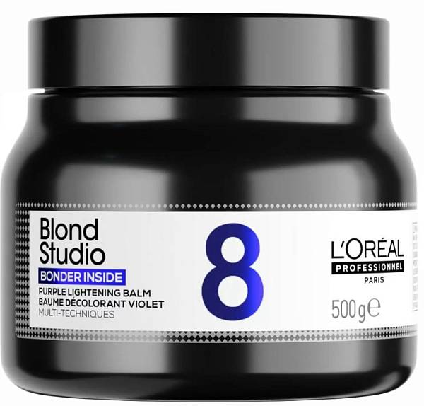 Loreal Blond Studio Фиолетовый осветляющий бальзам Bonder Inside