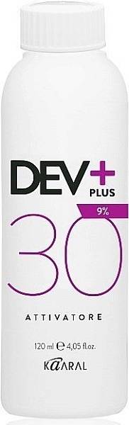 KAARAL Окисляющая эмульсия Dev Plus 9% 30volume 120мл KAARAL Окисляющая эмульсия Dev Plus 9% 30volume 120мл