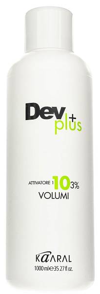 KAARAL Окисляющая эмульсия Dev Plus 3% 10volume 1000мл KAARAL Окисляющая эмульсия Dev Plus 3% 10volume 1000мл