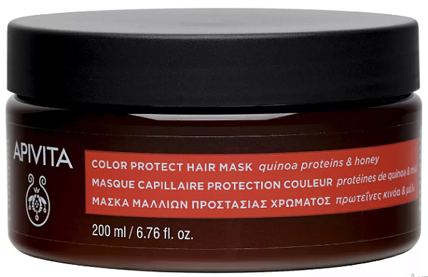 Apivita Hair Маска для окрашенных волос с протеинами киноа и медом