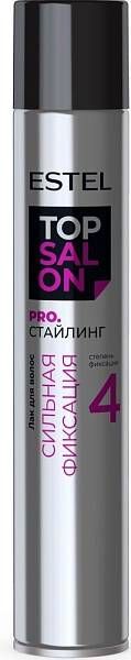 Estel Professional TOP SALON PRO Лак для волос сильная фиксация