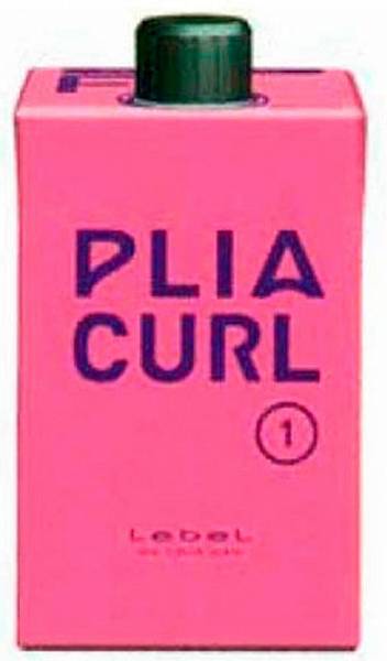 Lebel Plia Curl F1 Лосьон для химической завивки волос Шаг1