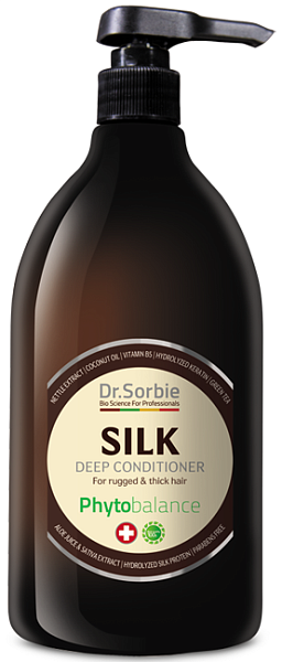 Dr. Sorbie PhytoBalance Кондиционер Silk интенсивный для разглаживания и смягчения волос 1000мл