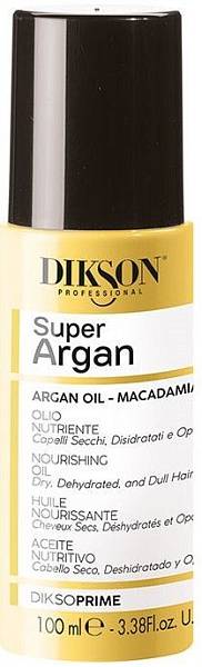 Diksoprime Super Argan Питательное масло с маслом арганы