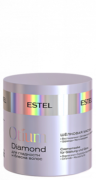 Estel Otium Diamond Шелковая маска для гладкости и блеска волос
