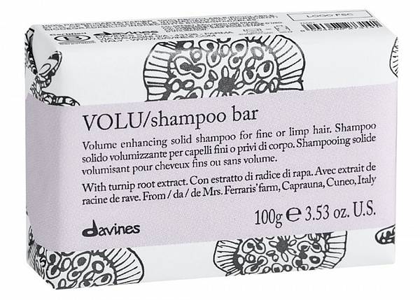 Davines Essential Твёрдый шампунь VOLU для придания объема волосам