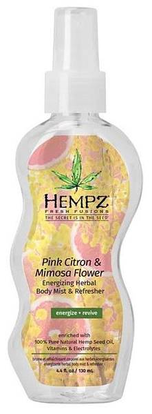 Hempz Спрей увлажняющий Розовый Лимон и Мимоза Body Mist & Refresher