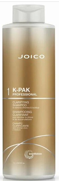 Joico K-PAK Шампунь для глубокой очистки Шаг 1 1000мл Joico K-PAK Шампунь для глубокой очистки Шаг 1 1000мл