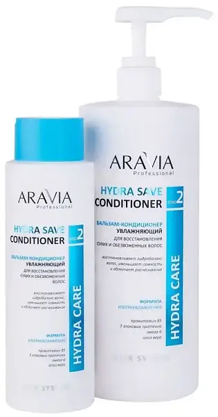 Aravia Professional Бальзам-кондиционер увлажняющий для восстановления сухих волос