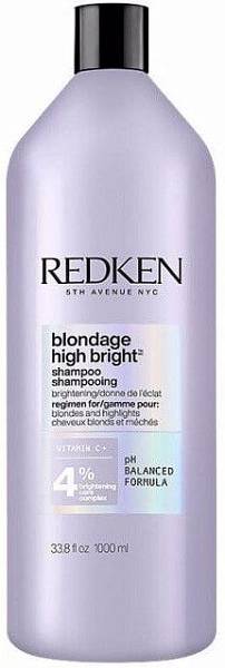 Redken Blondage High Bright Шампунь для яркости натуральных и окрашенных волос