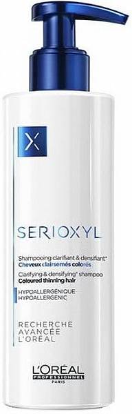 Loreal Serioxyl Уплотняющий шампунь для окрашенных волос