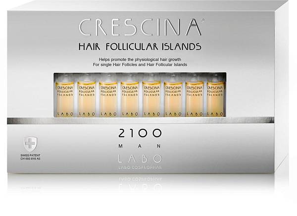 Crescina Лосьон для стимуляции роста волос для мужчин HFI 2100