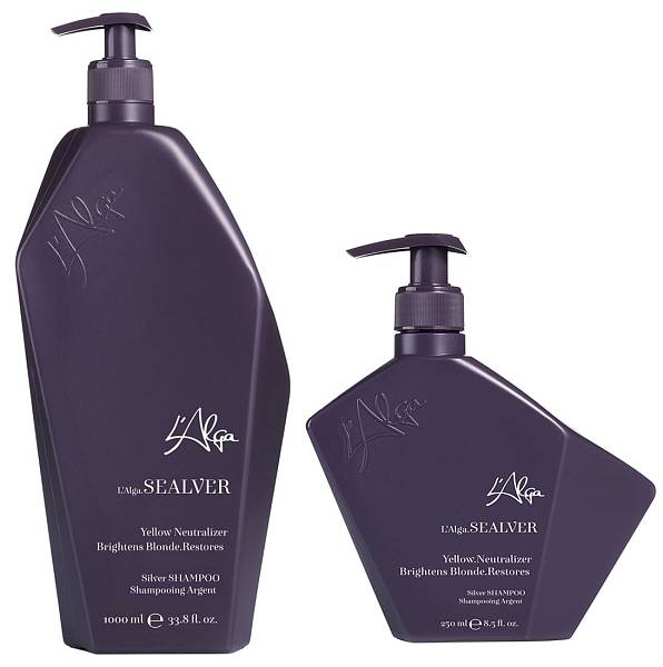 L′Alga Шампунь для нейтрализации желтизны Sealver Silver Shampoo