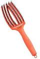 Расчёска для волос с натуральной щетиной Fingerbrush 90's Orange, Olivia Garden