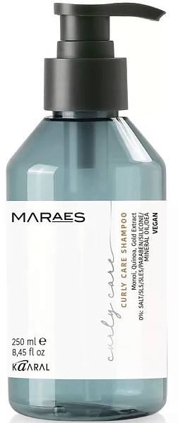 KAARAL Maraes Восстанавливающий шампунь для кудрявых и волнистых волос Curly Care 250мл KAARAL Maraes Восстанавливающий шампунь для кудрявых и волнистых волос Curly Care 250мл