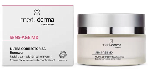 MEDIDERMA Крем для лица антивозрастной регенерирующий SENS-AGE MD ULTRA CORRECTOR 3-A Renewer MEDIDERMA Крем для лица антивозрастной регенерирующий SENS-AGE MD ULTRA CORRECTOR 3-A Renewer