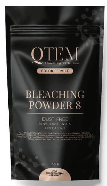 QTEM Color Servise Обесцвечивающий порошок для волос Bleaching Powder 8