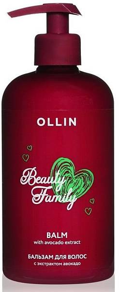 Ollin Beauty Family Бальзам для волос с экстрактом авокадо