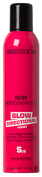 Selective NOW NEXT GENERATION Экологический лак для волос направленного действия без газа BLOW DIRECTIONAL