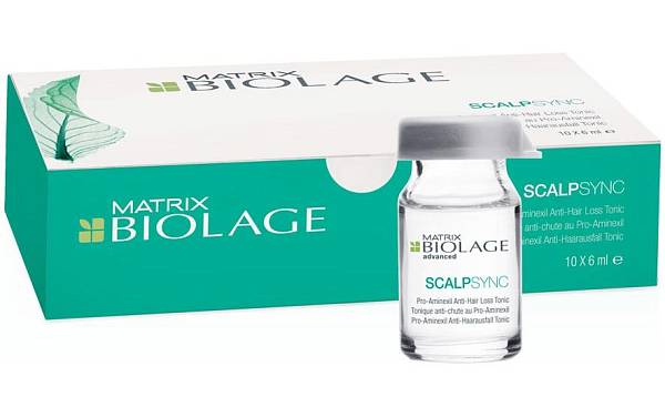 Matrix Biolage ScalpSync Набор ампул против выпадения волос Pro-Aminexil