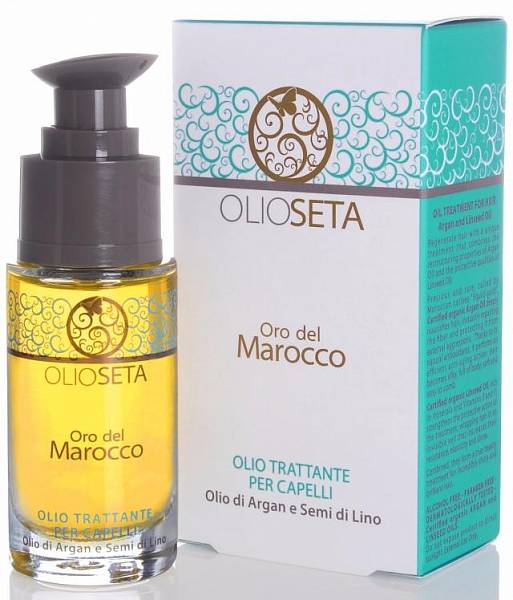 Barex Olioseta Marocco Масло-уход с маслом арганы и маслом семян льна