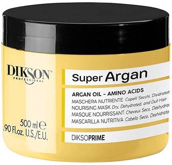 Dikson Diksoprime Super Argan Маска питательная для сухих волос с маслом арганы 500мл