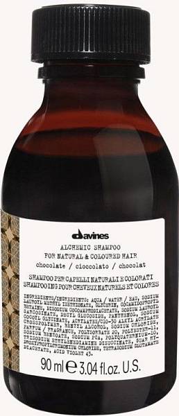 Davines Alchemic Шампунь для натуральных и окрашенных волос (шоколад) 90мл Davines Alchemic Шампунь для натуральных и окрашенных волос (шоколад) 90мл