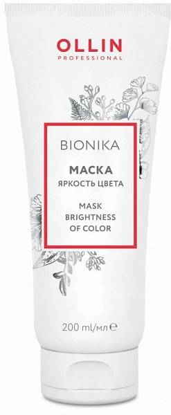 Ollin BioNika Маска для окрашенных волос Яркость цвета