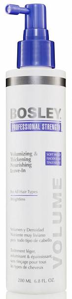 Bosley Style Питательное несмываемое средство для объёма и густоты волос